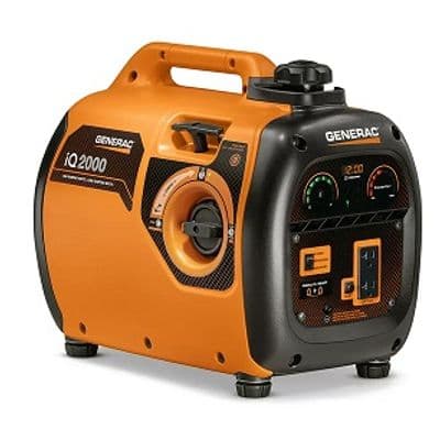 Generac 6866 iQ2000 2000 Watt Inverter Portable Generator, 50 State/CARB